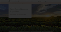 Desktop Screenshot of monsanto.com