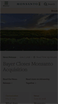 Mobile Screenshot of monsanto.com