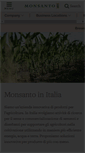 Mobile Screenshot of monsanto.it