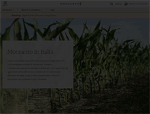 Tablet Screenshot of monsanto.it